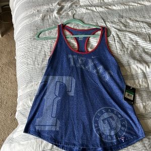 Nike MLB | Texas Rangers Racerback Athletic Tank XL